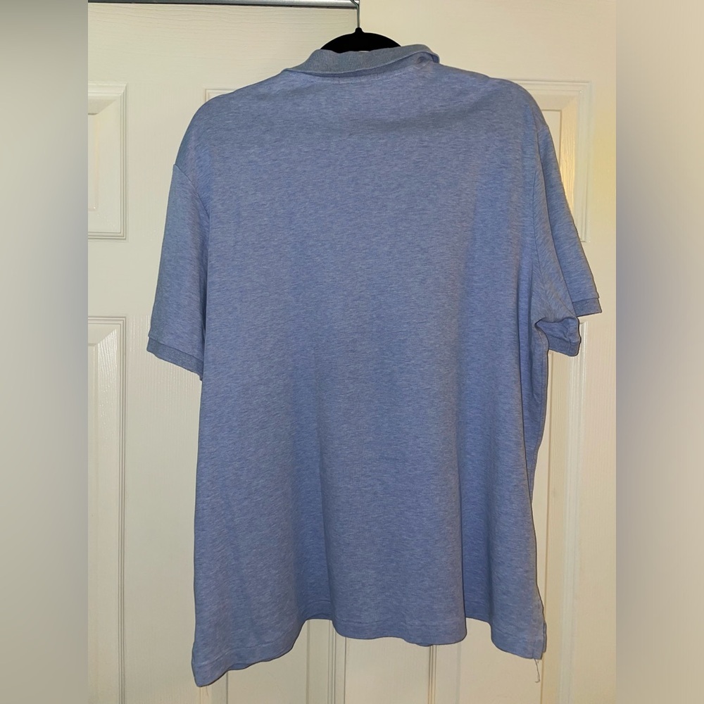 Polo Ralph Lauren Men’s Blue Polo Collared Shirt - Picture 6 of 7